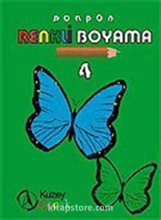 4. Ponpon Renkli Boyama Kitabı