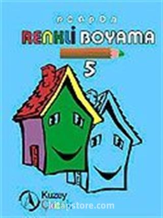 5. Ponpon Renkli Boyama Kitabı