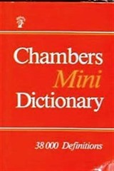 Chambers Mini Dictionary