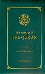 The Message Of The Qur'an (Küçük Boy İngilizce)