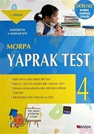 Yaprak Test 4. Sınıf 1 .Dönem