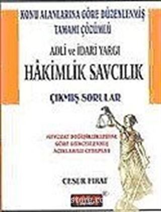 Adli ve İdari Yargı Hakimlik Savcılık Çıkmış Sorular / Cesur Fırat