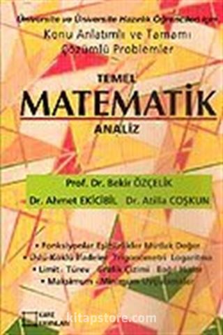 Temel Matematik Analiz