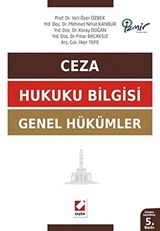 Ceza Hukuku Bilgisi Genel Hükümler