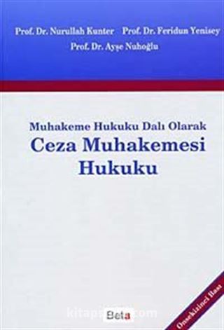 Ceza Muhakemesi Hukuku / Muhakeme Hukuku Dalı Olarak