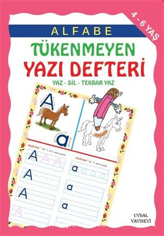 Alfabe Tükenmeyen Yazı Defteri