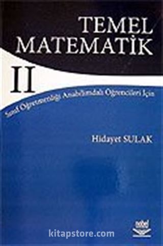 Temel Matematik 2 (Hidayet Sulak)