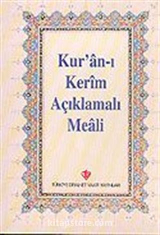 Kur'an-ı Kerim Açıklamalı Meali (Cep Boy) (Arapça Metinli)