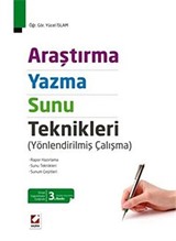 Araştırma Yazma ve Sunu Teknikleri