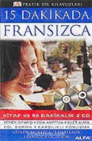 15 Dakikada Fransızca (2 Cd+Kitap)