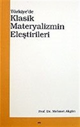 Türkiye'de Klasik Materyalizmin Eleştirileri