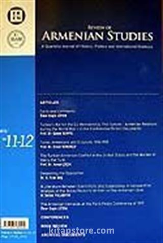 Volume 4 Number 11-12 2007-Review of Armenian Studies