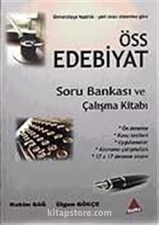 ÖSS Edebiyat Soru Bankası ve Çalışma Kitabı