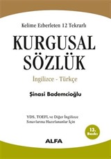 Kurgusal Sözlük (2 cilt birarada) / İngilizce Türkçe Kelime Ezberleten 12 Tekrarlı