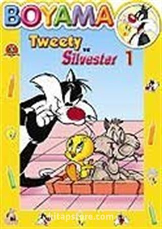 1- Tweety ve Silvester ile Boyama