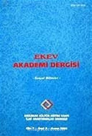 Sayı:3 Kasım 1999 Ekev Akademi Dergisi