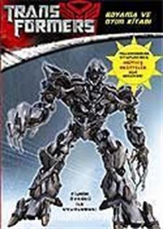 Transformers Oyun ve Boyama Kitabı