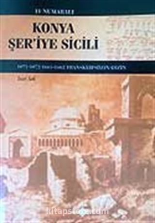 11 Numaralı Konya Şer'iye Sicili