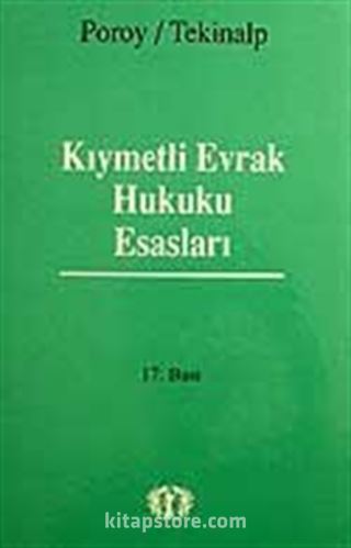 Kıymetli Evrak Esasları