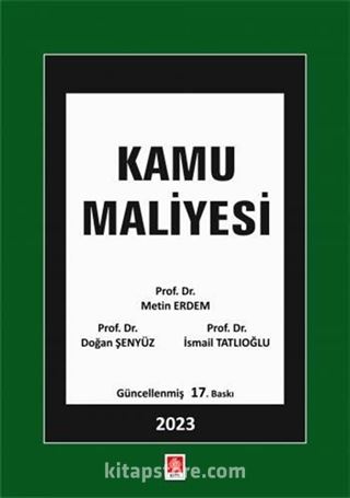 Kamu Maliyesi / Metin Erdem