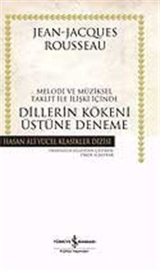 Dillerin Kökeni Üstüne Deneme (Ciltli)