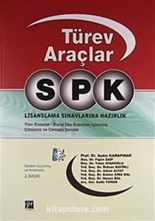 SPK / Türev Araçlar Lisanslama Sınavlarına Hazırlık