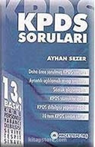 KPDS Soruları