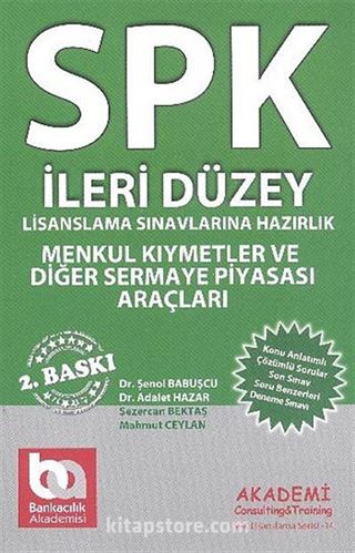 Menkul Kıymetler ve Diğer Sermaye Piyasası Araçları/SPK - İleri Düzey