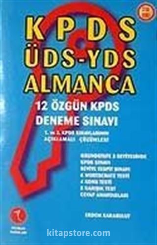 KPDS-ÜDS-YDS Almanca / 12 Deneme Sınavı