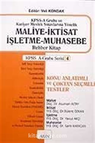 KPSS-A Grubu - Maliye İktisat İşletme Muhasebe