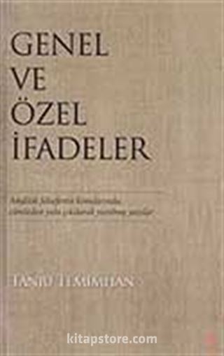 Genel ve Özel İfadeler