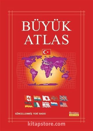 Büyük Atlas (Karton Kapak) (Güncellenmiş Yeni Baskı)