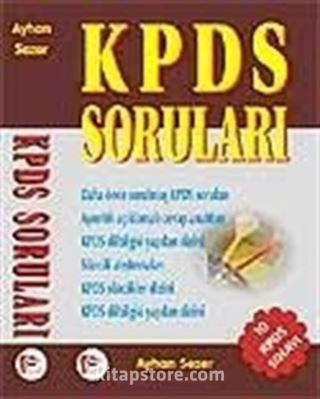 KPDS Soruları / Ayhan Sezer