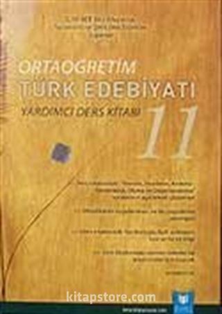 Ortaöğretim Türk Edebiyatı Yardımcı Ders Kitabı 11