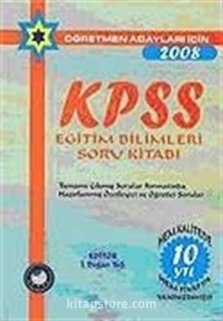 KPSS Eğitim Bilimleri Soru Kitabı Öğretmen Adayları İçin