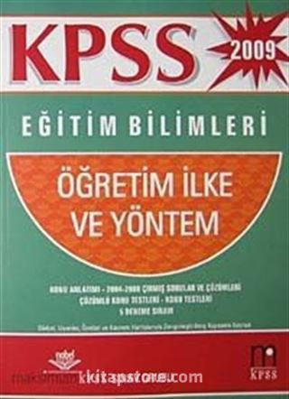 Maksimum KPSS Eğitim Bilimleri Öğretim İlke ve Yöntem 2009