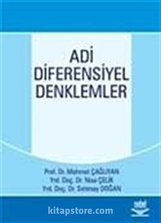 Adi Diferensiyel Denklemler