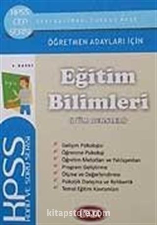 Kpss Data Serisi / Öğretmen Adayları İçin/Eğitim Bilimleri (Tüm Dersler)