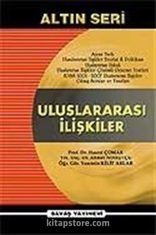 Uluslararası İlişkiler (Konu Anlatımlı Kitap) (Altın Seri)