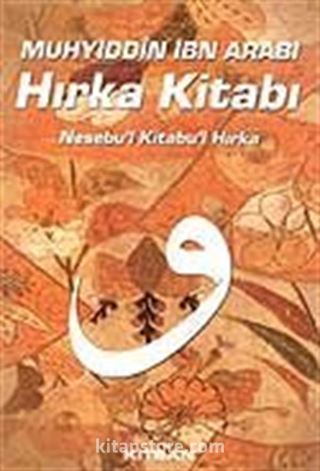 Hırka Kitabı / Nesebu'l Kitabu'l Hırka