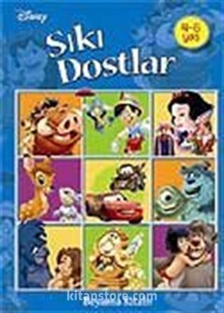 Sıkı Dostlar Boyama Kitabı 4-6 yaş