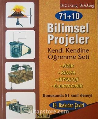 71+10 Bilimsel Projeler Kendi Kendine Öğrenme Seti