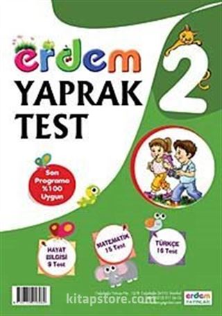 Erdem Yaprak Testler 2. Sınıf