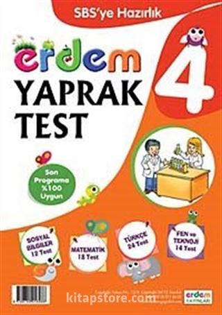 Erdem Yaprak Testler 4. Sınıf