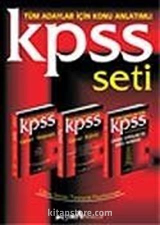 KPSS-Genel Yetenek Genel Kültür Seti (3 Kitap)