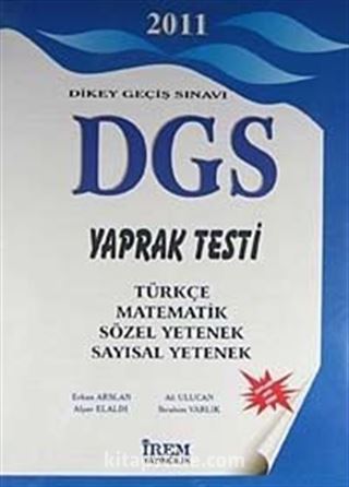 DGS Yaprak Testi 2011